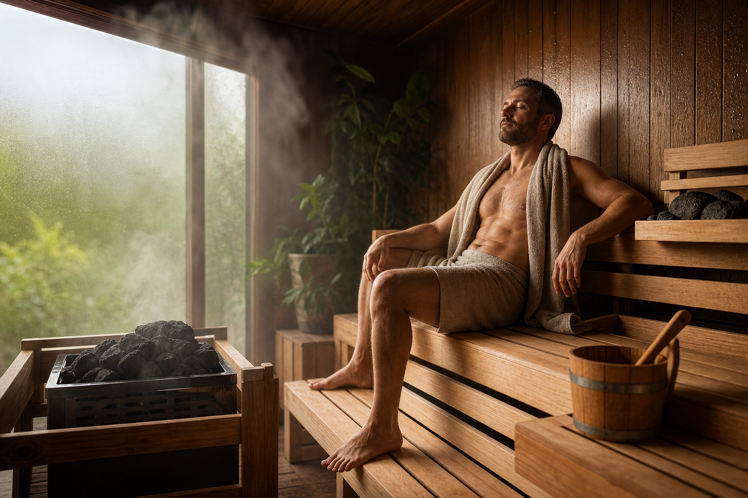 Le bienfaits d'un sauna